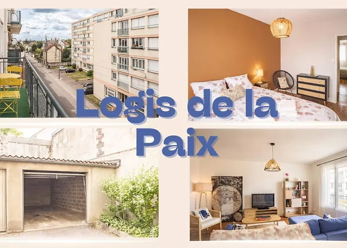 Le Logis De La Paix - Garage - Balcon * Troyes